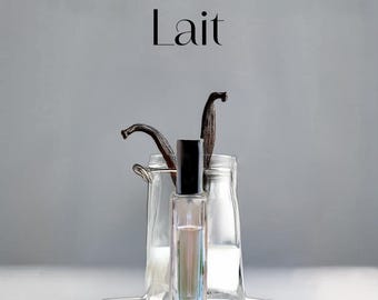 Lait: (vanilla, warm milk, cinnamon, almond, cocoa, benzoin)