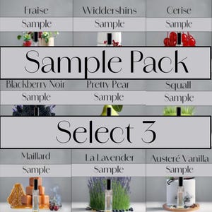 Sample Pack (Select 3)