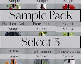 Sample Pack (Select 3)