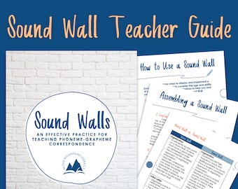 Sound Wall Teacher Guide