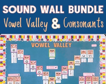 Sound Wall Bundle - Vowels and Consonants