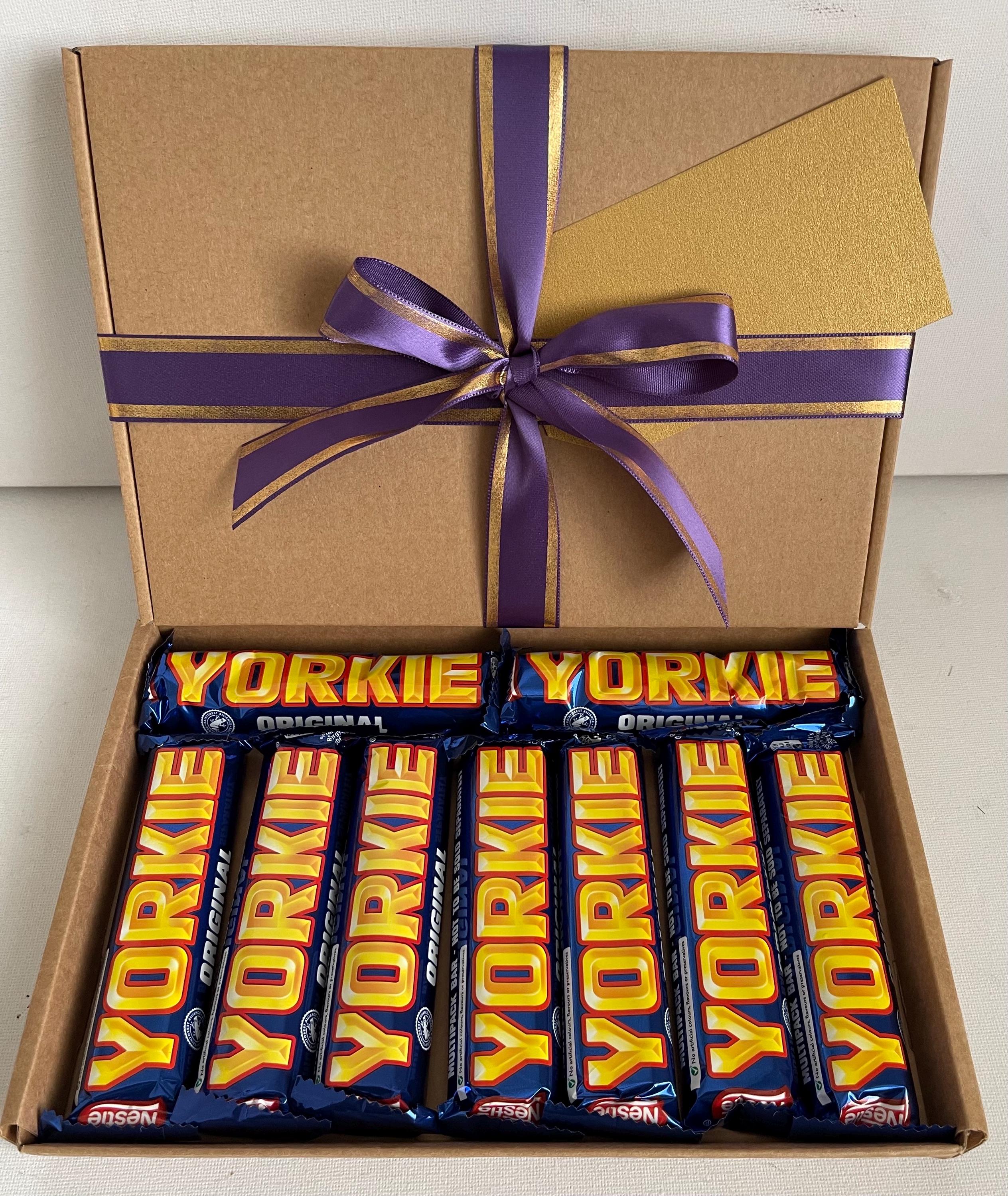 Nestle Yorkie Chocolate Gift Box Hamper Birthday Thank You Get Well Soon