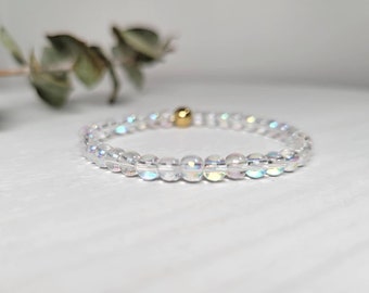 Snow globe bracelet | Christmas | Baby bracelet | Clasp bracelet | Stretch bracelet | Baby jewelry | Mama and me | Christmas jewelry