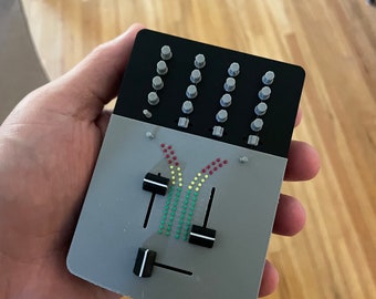 Mini DJ Mixer 1/4 Scale