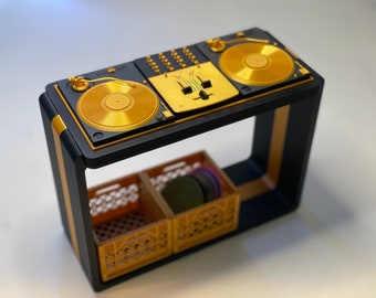 Custom 1/6 Scale DJ Table and Accessories