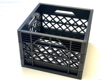 Miniature Milk Crates 2.5”  1/6 Scale Custom Colors