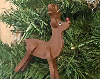 Rudolph the Red Nosed Reindeer Ornament