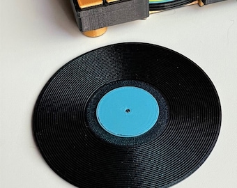 3” Mini Record 1/4 Scale