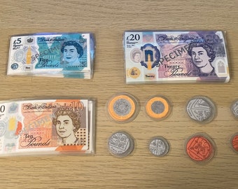 pretend money etsy