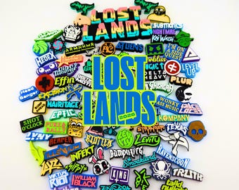 Lost Lands Festival Kandi Bead Charms with DJs Artists and Fun Rave Beads