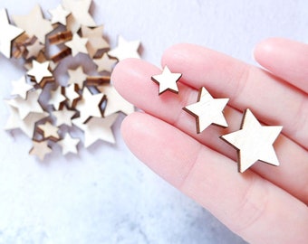 Wooden Stars, Card Making, Wooden shapes, Craft making, Scrapbooking, Card making,  Craft, Embellishments, Scrapbook supplies