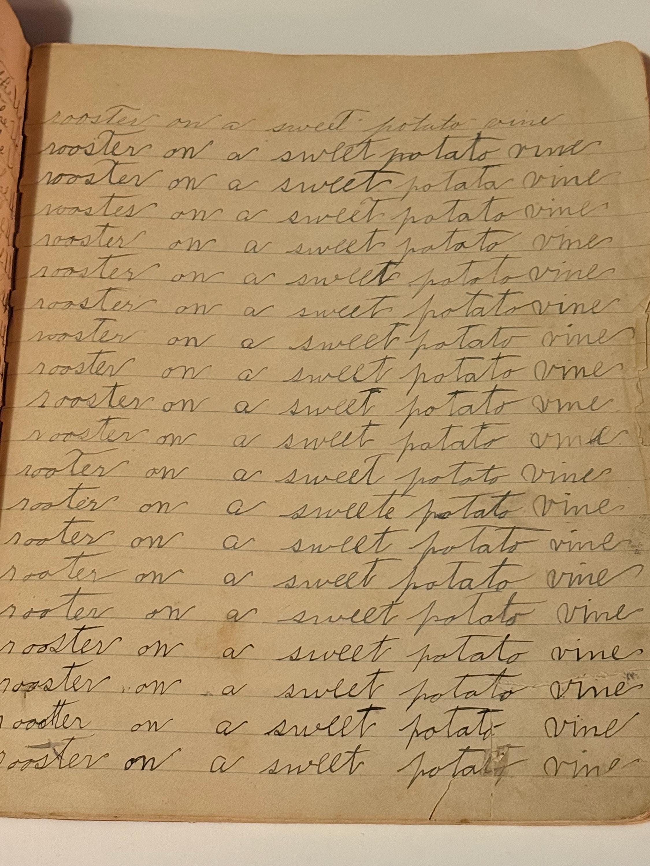 Antique Early 1900s School Notebook Full of Writing Very Cool! - Etsy