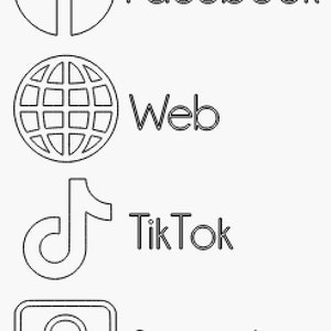 Acrylic Logo Luxe Business QR Code Social Media Signage - Etsy