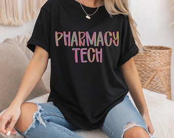 Pharmacy Tech T-shirt, Gildan Softstyle, Healthcare Hero