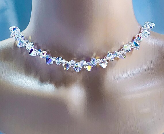 Swarovski hotsell statement necklace