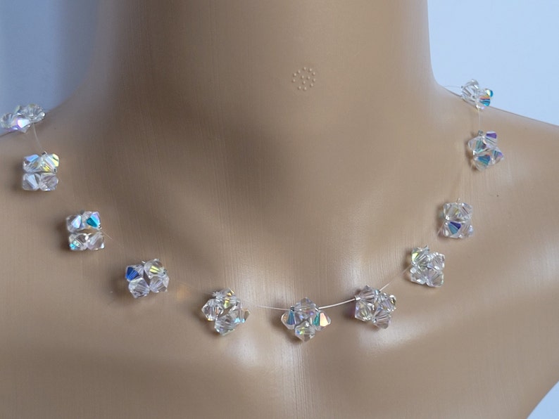 Swarovski floating necklace Clearance