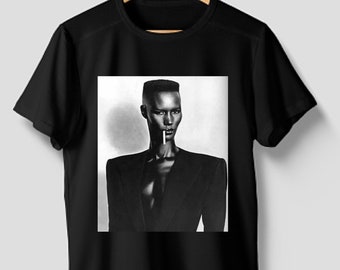 T-shirt grafica Grace Jones
