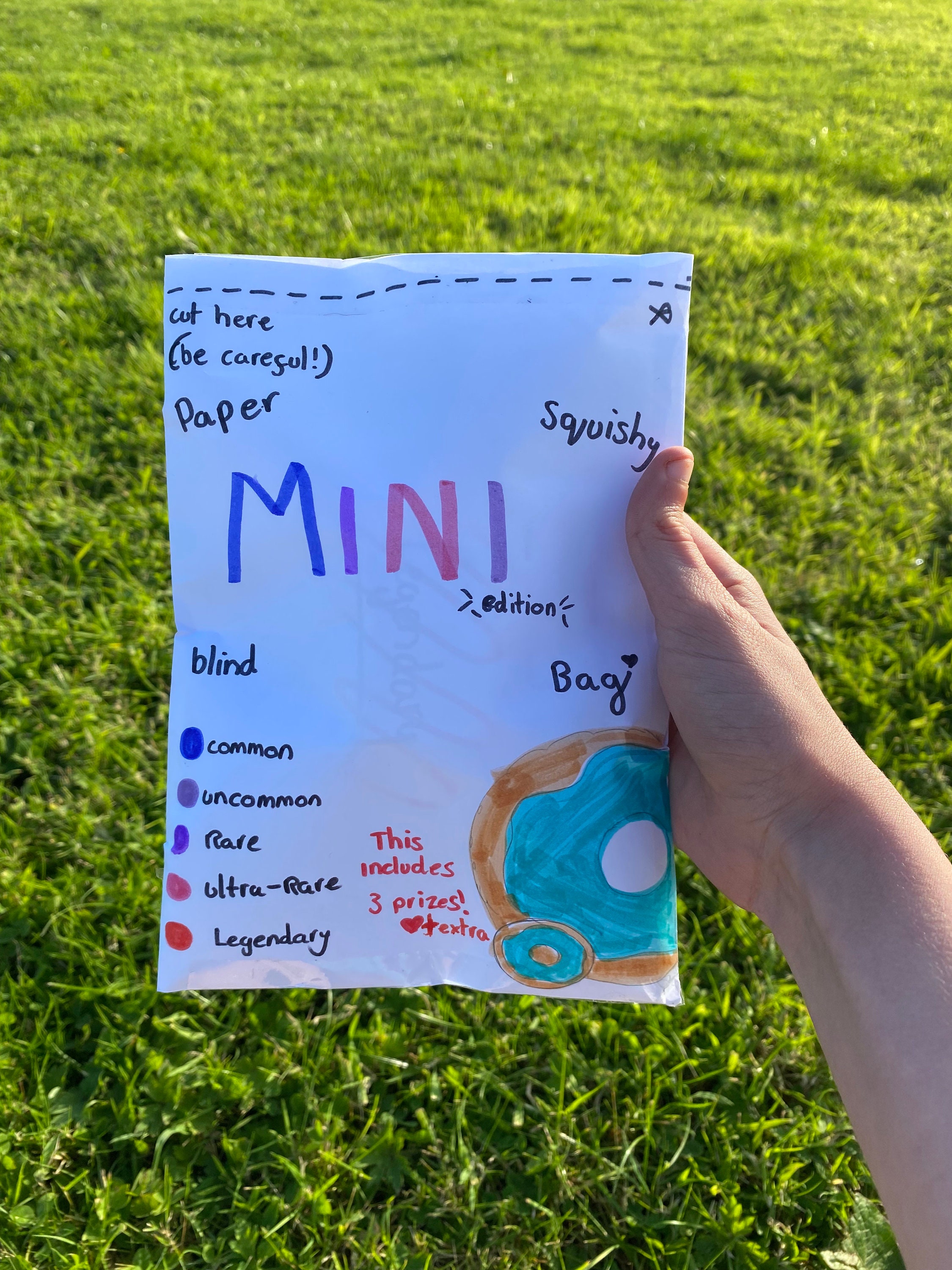 Paper Squishy Blind Bag Mini Edition Etsy