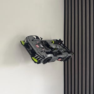 Horizontal Wall Mount for LEGO Technic Peugeot 9X8 24H Le Mans Hypercar(42156)