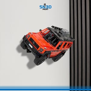 Wall Mount for LEGO Technic Mercedes-Benz G500 (42177) – Horizontal