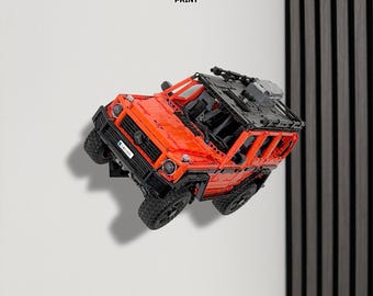 Wall Mount for LEGO Technic Mercedes-Benz G500 (42177) – Horizontal