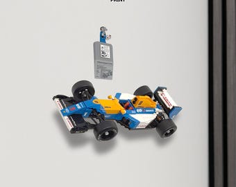 Wall Mount for LEGO Icons Williams Racing FW14B & Nigel Mansell (10353) - Horizontal