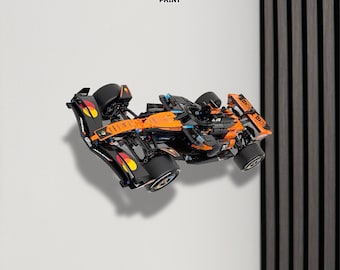 Wandsteun voor LEGO Technic McLaren MCL39 F1-auto (42228) – horizontaal