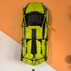 Vertical Wall Mount for LEGO Technic Lamborghini Sian FKP (42115)