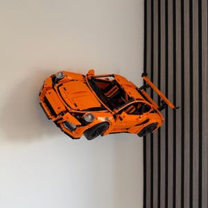 Horizontal Wall Mount for LEGO Technic Porsche 911 GT3 RS(42056)