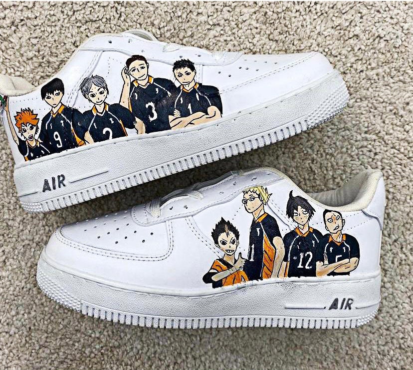 haikyuu nike air force 1