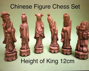 Chinesische Figuren Schachset Latex Gießform * Zum machen Ihrer eigenen Abgüsse.