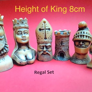 Regal Latex Rubber Moulds * To Make Your Own Chess Sets
