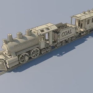 Cnc wooden train track clearance