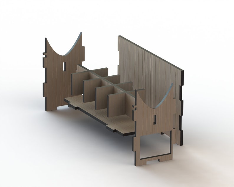 Rc Airplane Stand Box. Cnc Files, Dxf Files for Cnc, Laser Cut Files