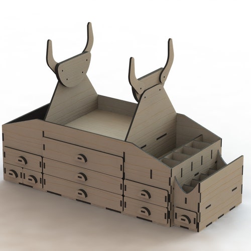 Rc Airplane Stand Box. Cnc Files Dxf Files for Cnc Laser Cut Etsy