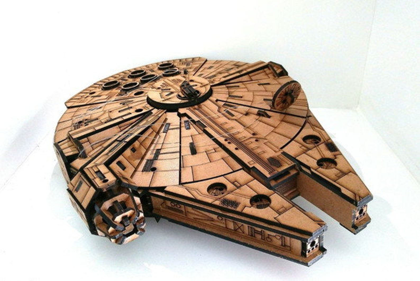 Millenium Falcon. Cnc files DXF CDR SVG dxf files for cnc Etsy