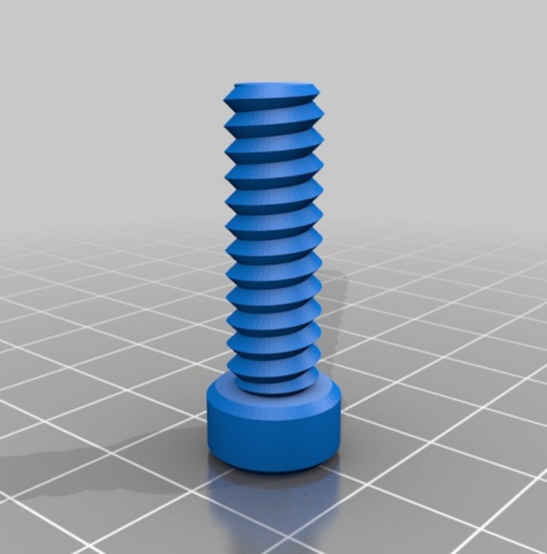 Set of Bolts & Nuts 3d Printer STL Files, 3d Model Plans, Files Instant Download Etsy