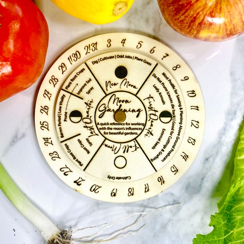 Moon Gardening Perpetual Calendar Etsy