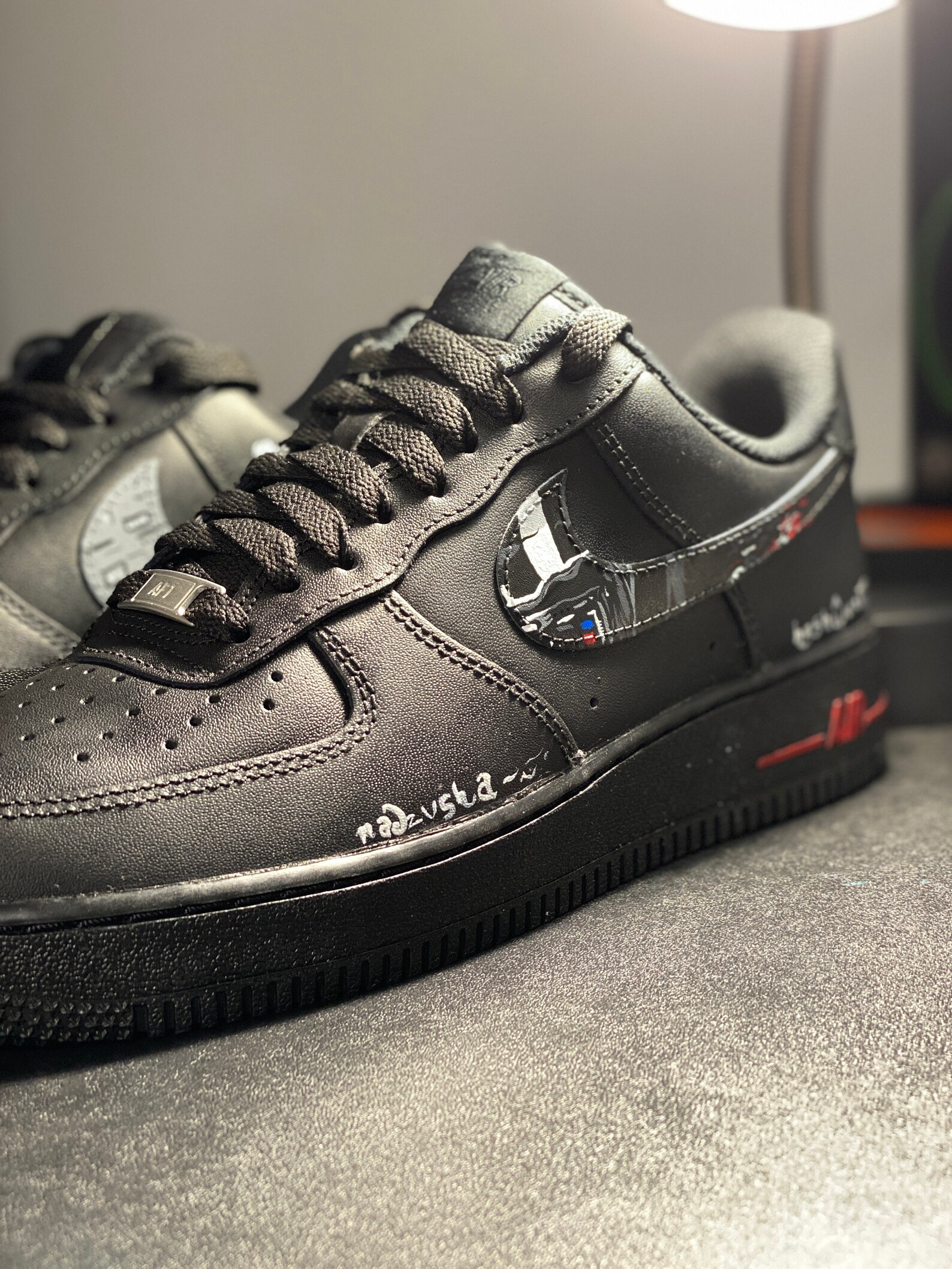 Air Force 1 custom Master Juan Star Wars Etsy