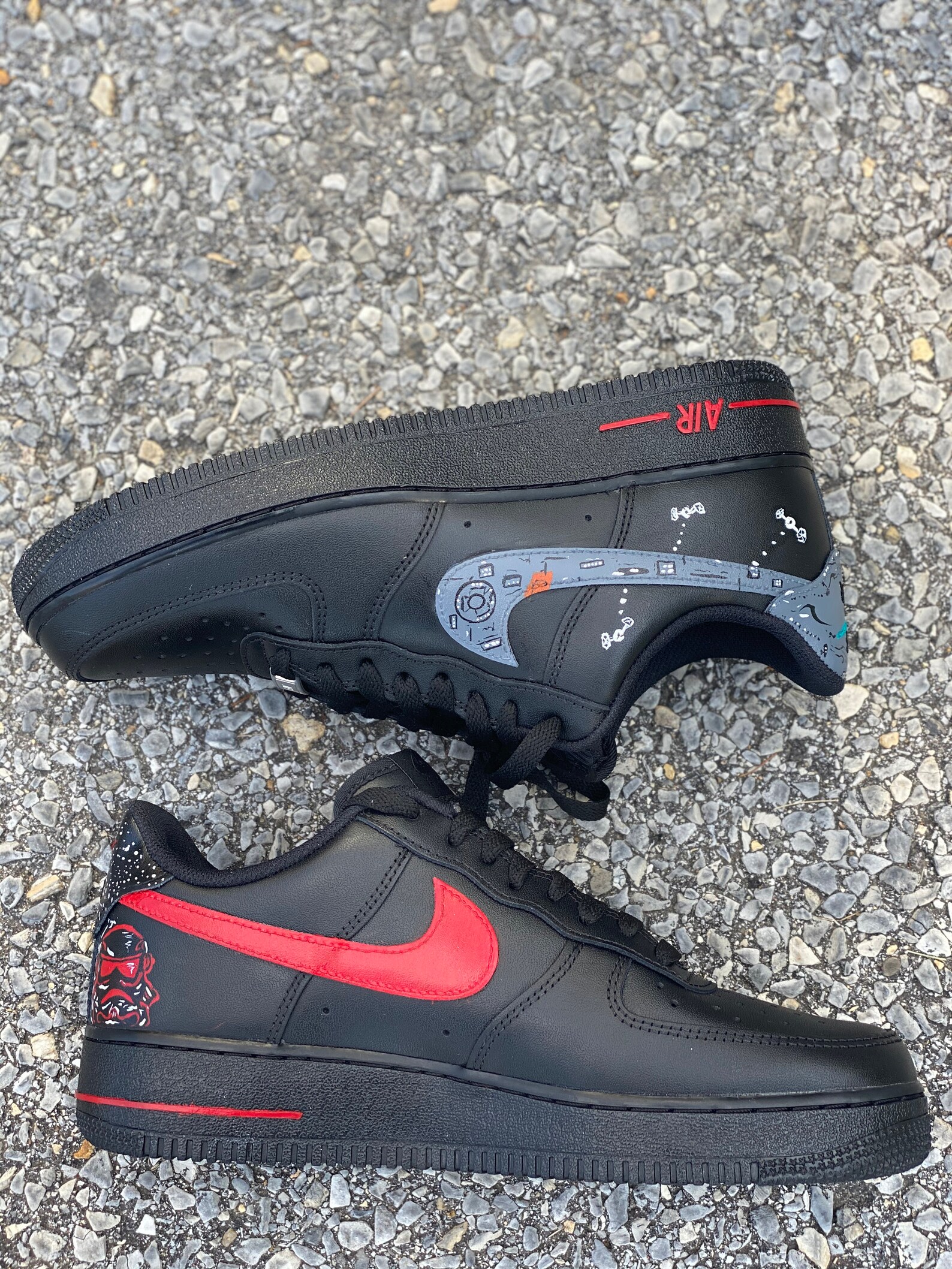 Air Force 1 custom Master Juan Star Wars Etsy
