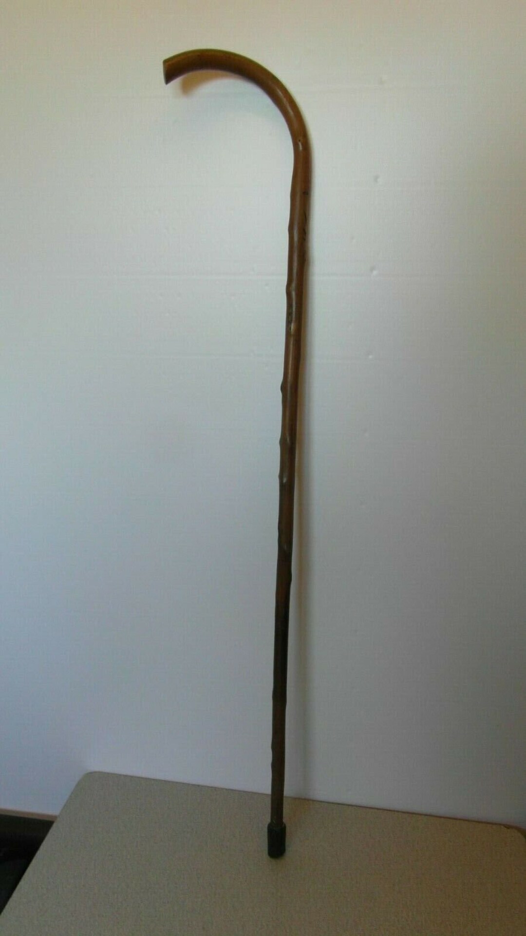 Knobbly Walking Stick With 'lourdes' Carved Detailing Etsy UK