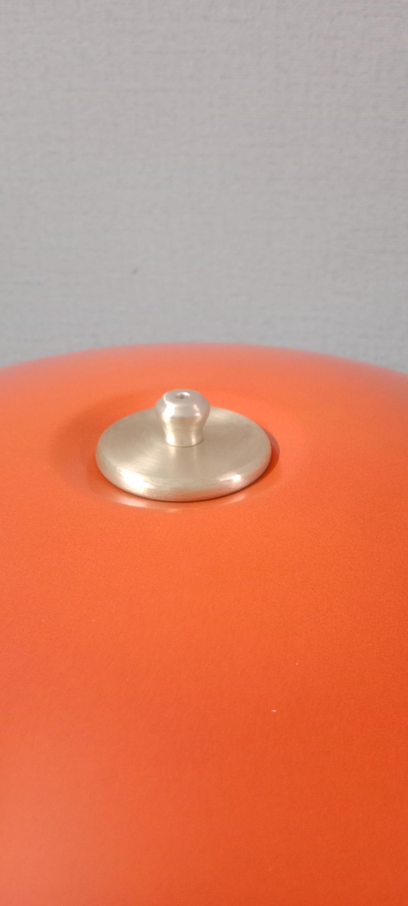 1950s Mid Century Italian Style Floor Lamp: Adjustable Handmade Brass image 5
