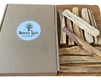 Natural Palo Santo Wood Sticks x 10 (ten) Authentic Peruvian-Sustainably Harvested-bursera graveolens-Thin Sticks