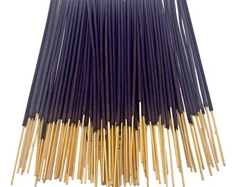 Natural Lavender Aroma Incense Sticks x 100-Premium Indian Masala Joss 35 Mins + Per Stick