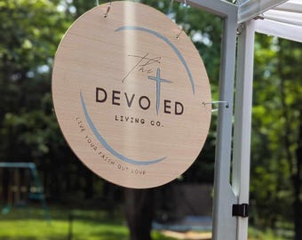 Magnetic Canopy Leg Tent Sign Holder Wooden Bracket Only, sign not included, Vendor, Craft Fair, show, Farmers Market, Free US Shipping