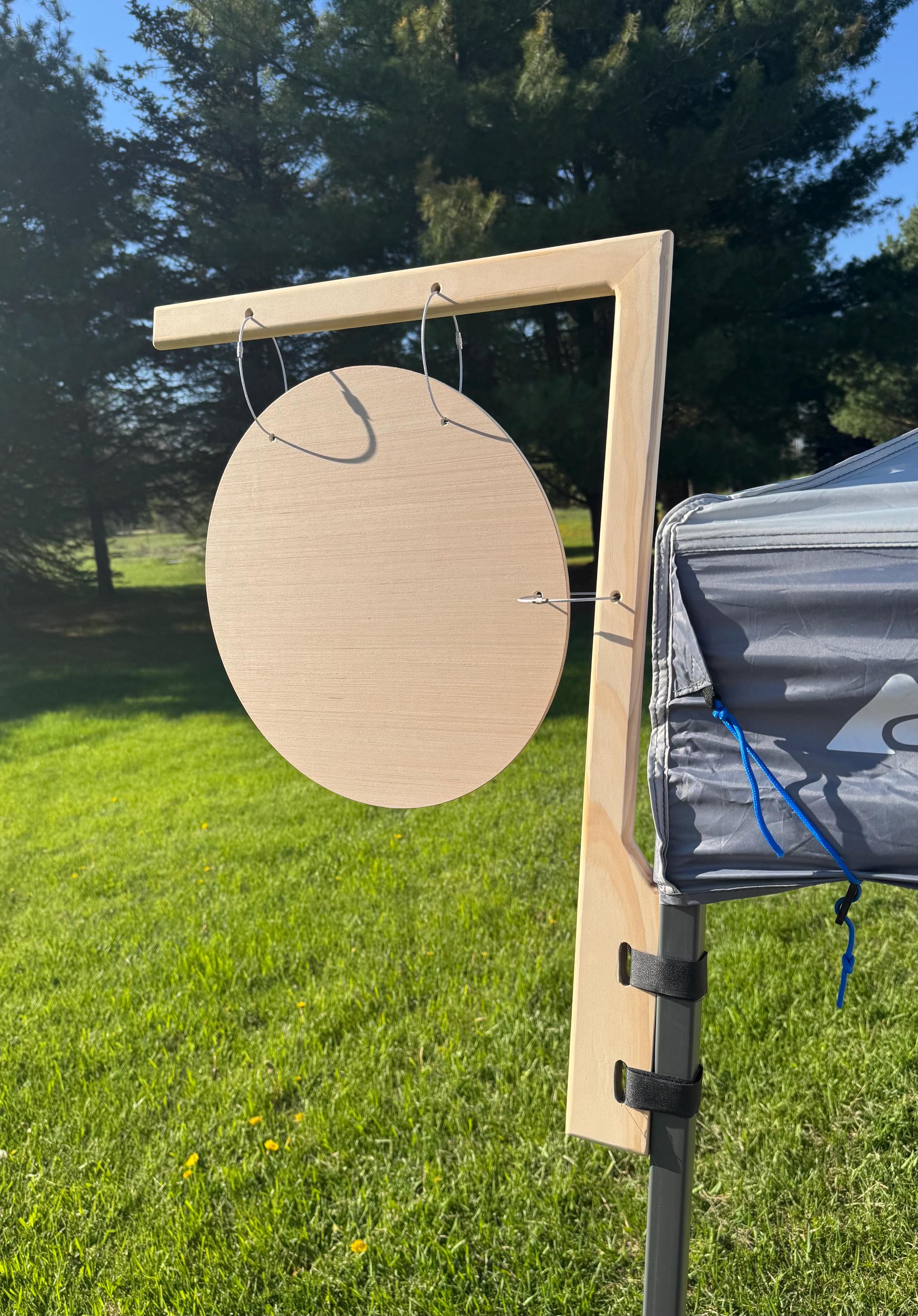 Wooden Canopy Sign Holder, Magnetic Tent Leg Bracket, Craft Fair ...