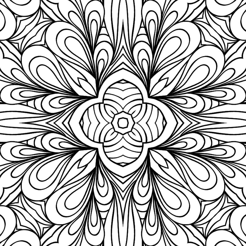 1,000 Digital Coloring Pages Etsy