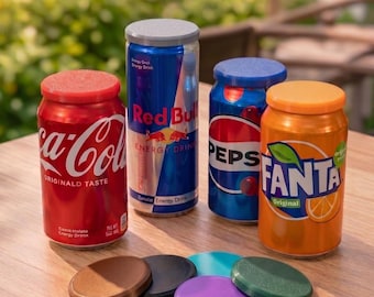 3D Print 12FL oz / 355ml Can lid / Cover for Beverages | Party and Car Gadget / accessories |  STL File Instant Download for Makers