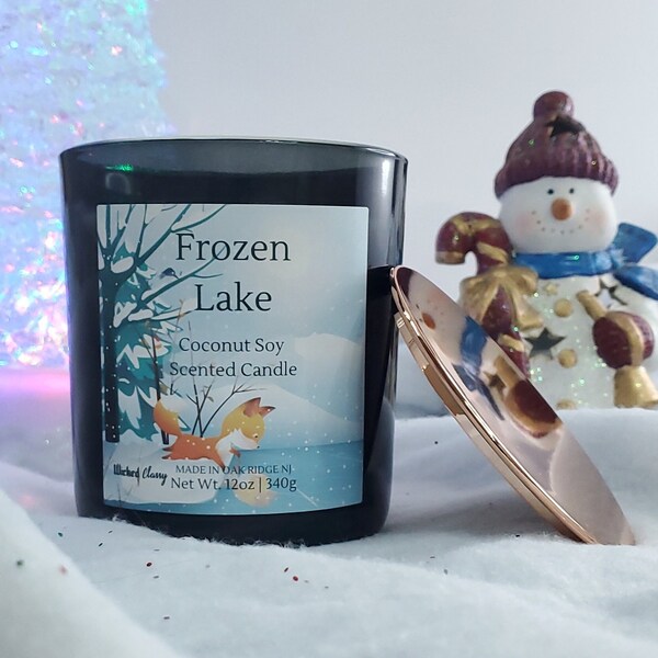 Frozen Lake Candle Etsy