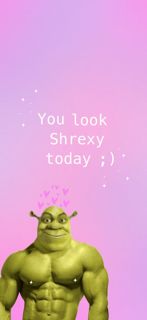 shrek meme funny shrek | iPad Case & Skin